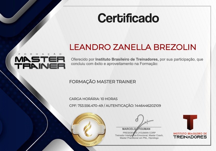 Formacao Master Trainer Marcelo Lyouman