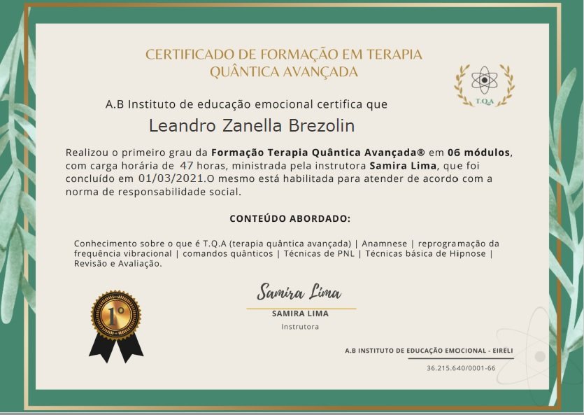 Terapia Quantica Avançada Samira Lima
