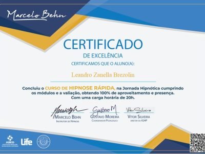 Hipnose Rapida Marcelo Behn