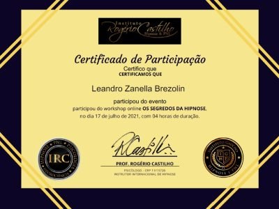 Segredos da Hipnose Rogerio Castilhos