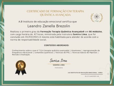 Terapia Quantica Avançada Samira Lima